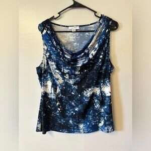 Calvin Klein cowl  neck tank top